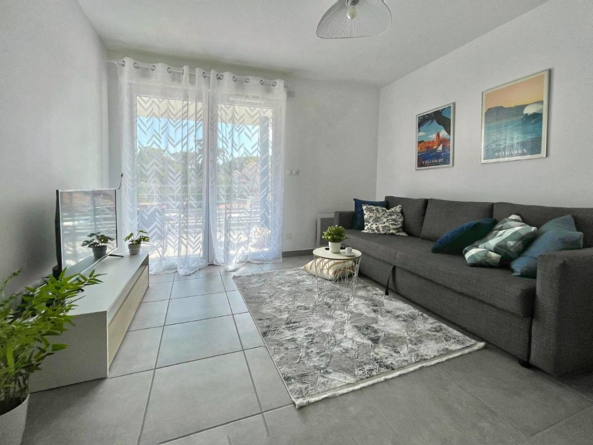 Superbe Appartement Neuf Entre Mer Et Pins Wifi Argelès-sur-Mer Esterno foto