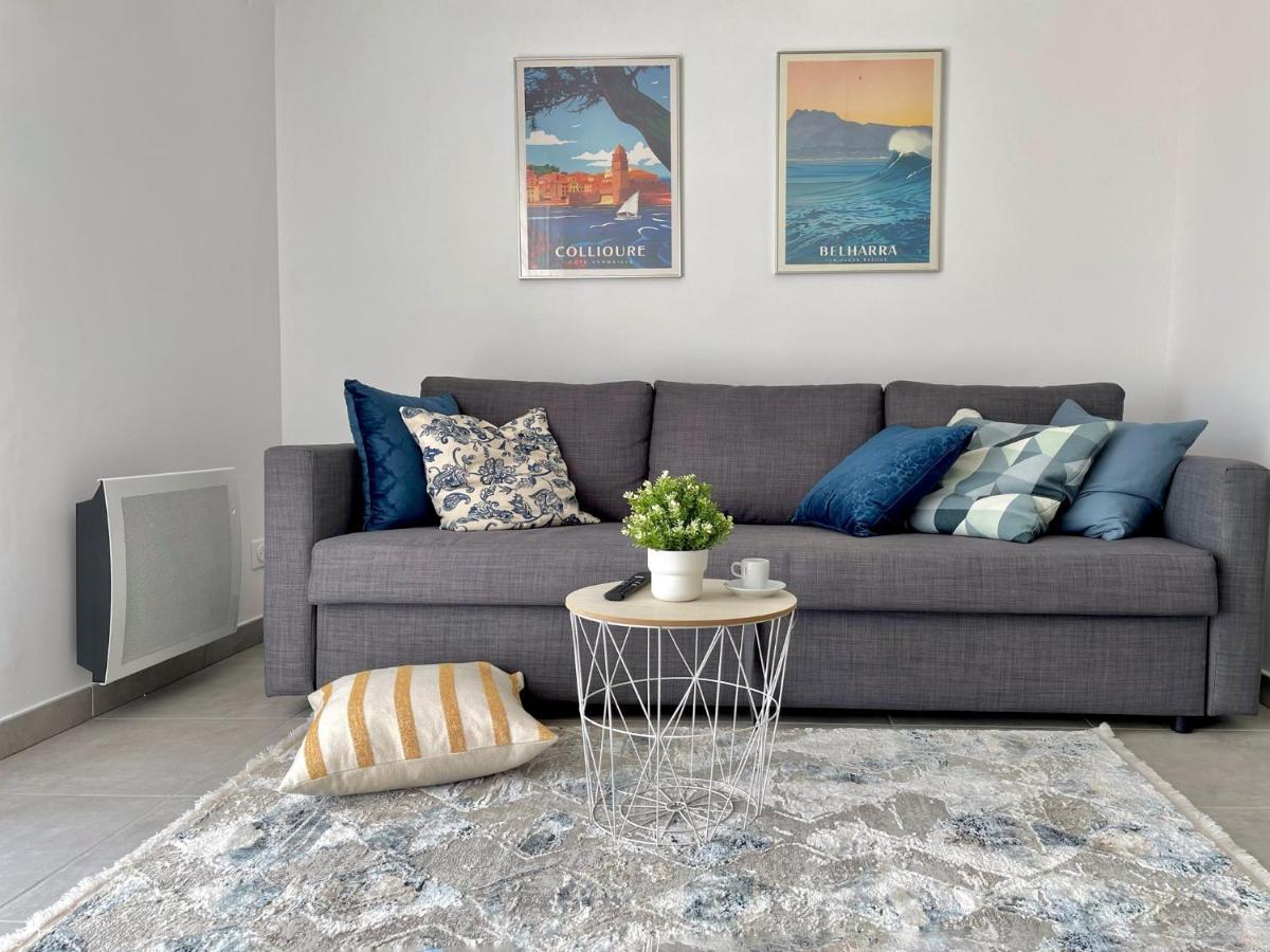 Superbe Appartement Neuf Entre Mer Et Pins Wifi Argelès-sur-Mer Esterno foto