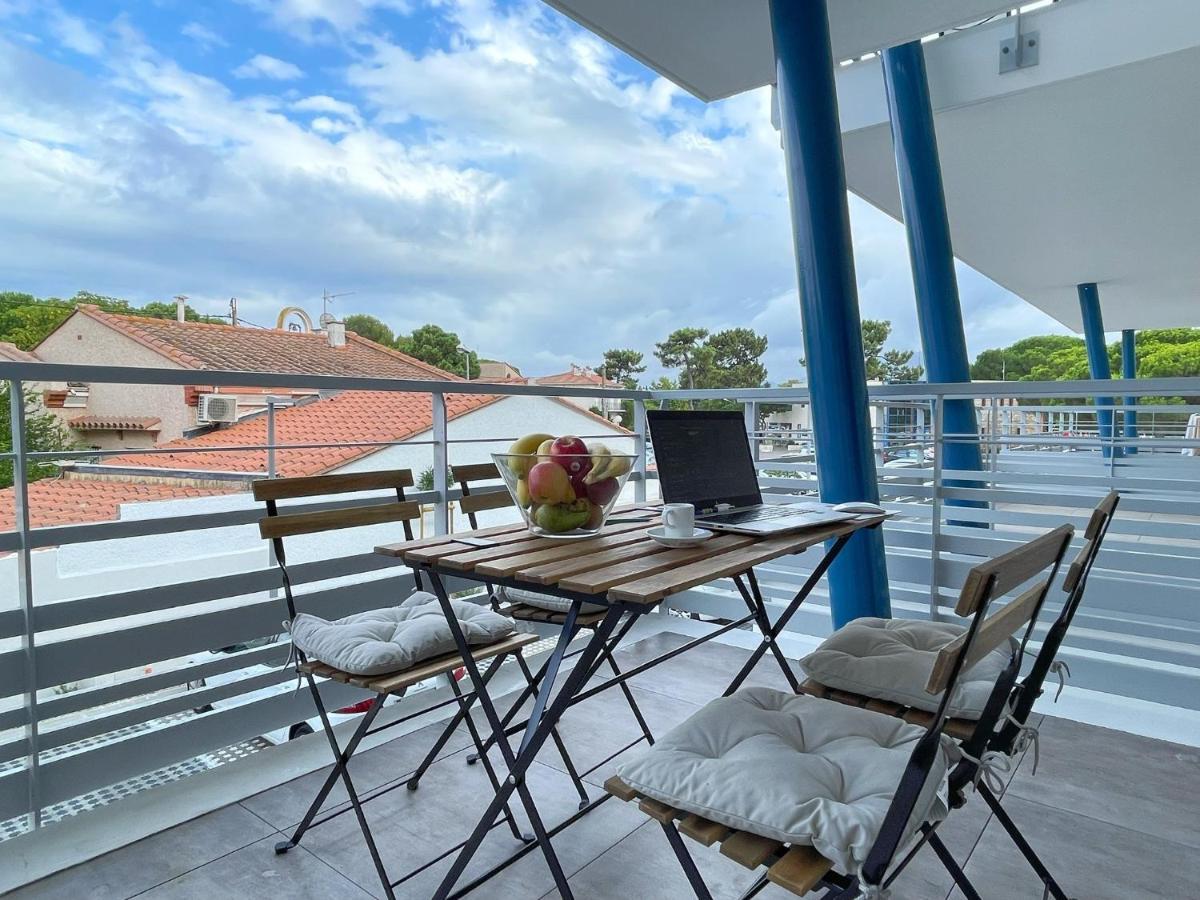 Superbe Appartement Neuf Entre Mer Et Pins Wifi Argelès-sur-Mer Esterno foto
