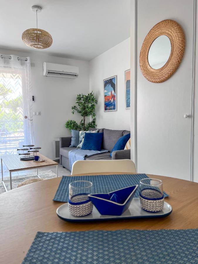 Superbe Appartement Neuf Entre Mer Et Pins Wifi Argelès-sur-Mer Esterno foto