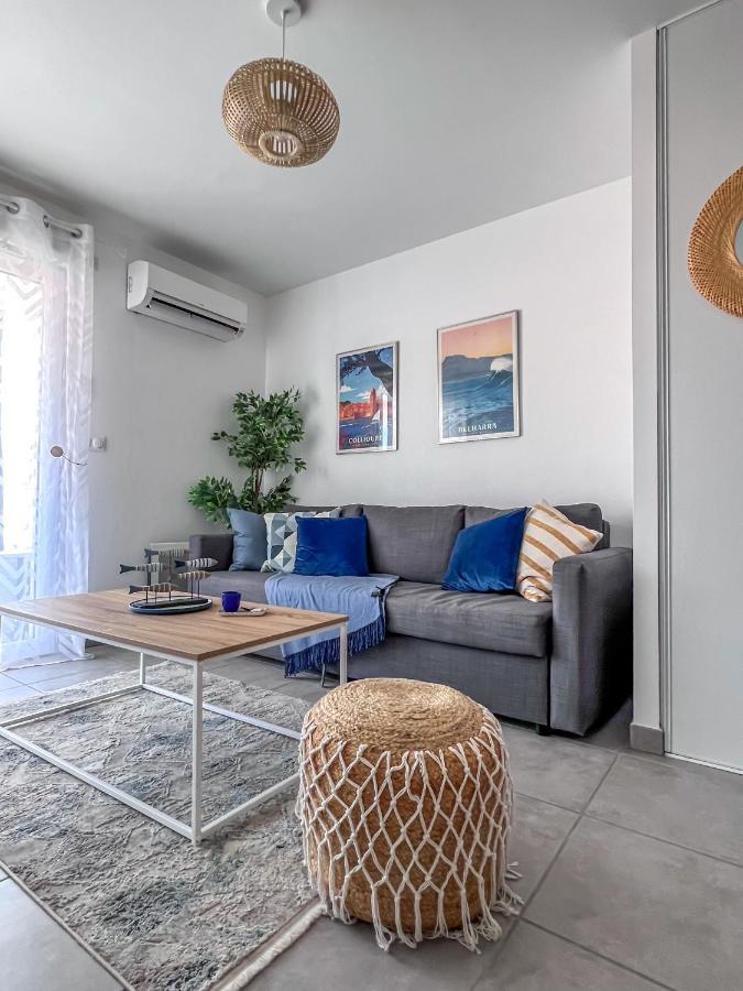 Superbe Appartement Neuf Entre Mer Et Pins Wifi Argelès-sur-Mer Esterno foto