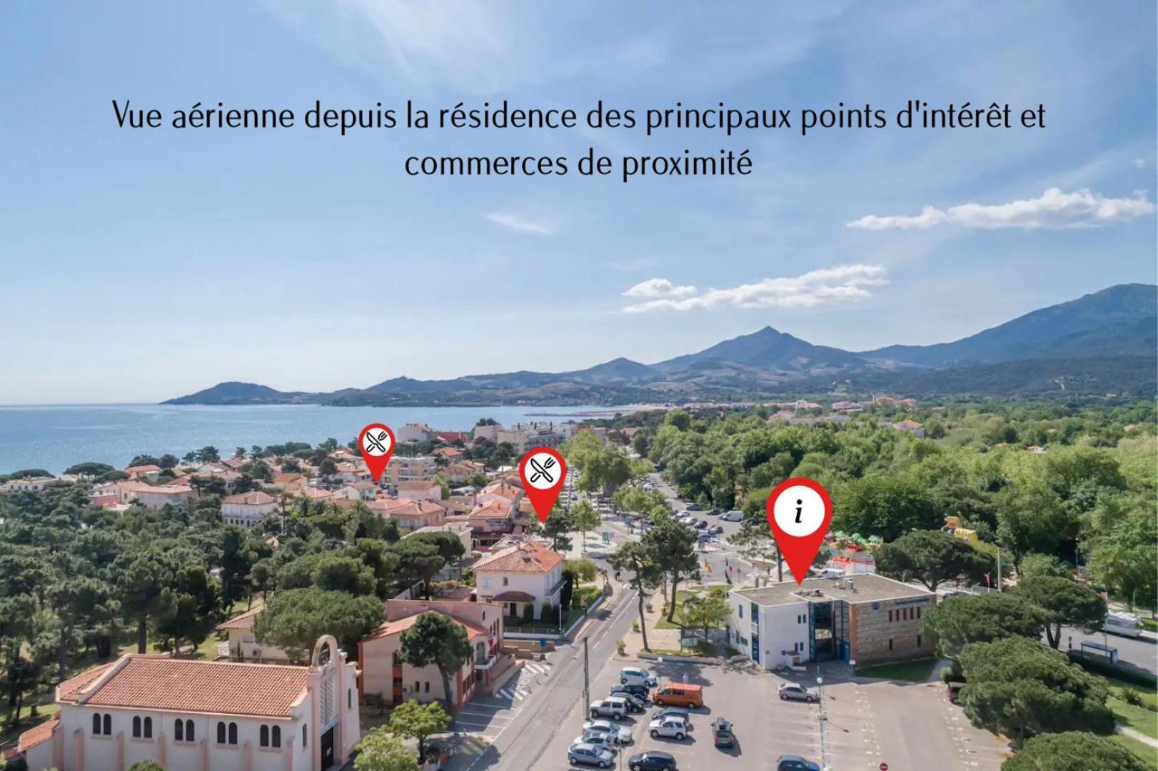 Superbe Appartement Neuf Entre Mer Et Pins Wifi Argelès-sur-Mer Esterno foto