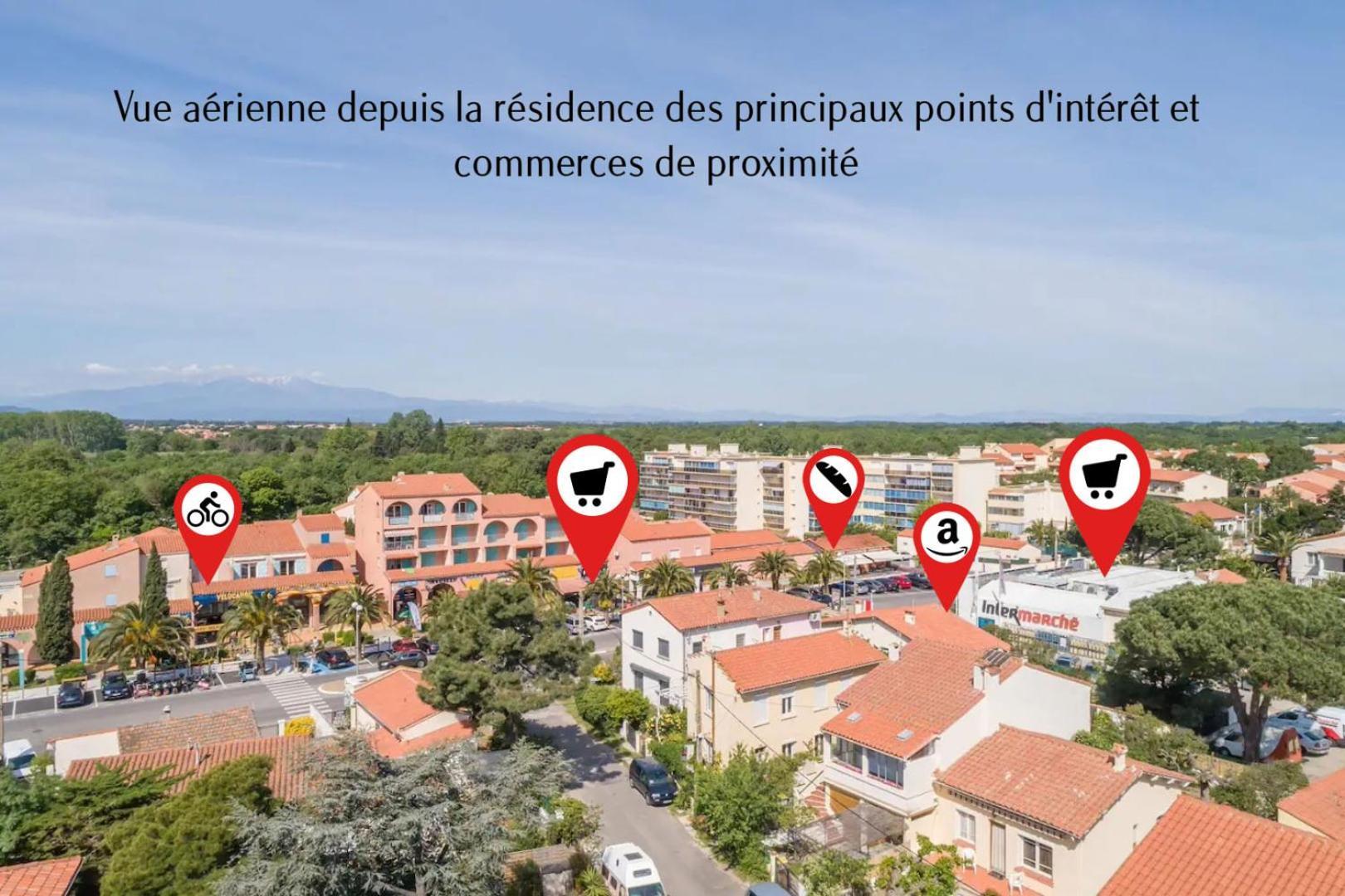 Superbe Appartement Neuf Entre Mer Et Pins Wifi Argelès-sur-Mer Esterno foto